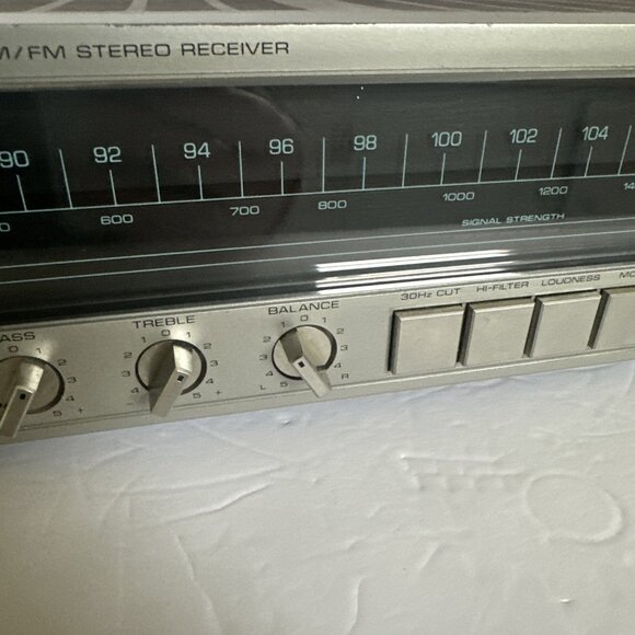 VINTAGE REALISTIC STA-115 AM/FM STEREO RECEIVER TESTED WORKING - Picture 5 of 16